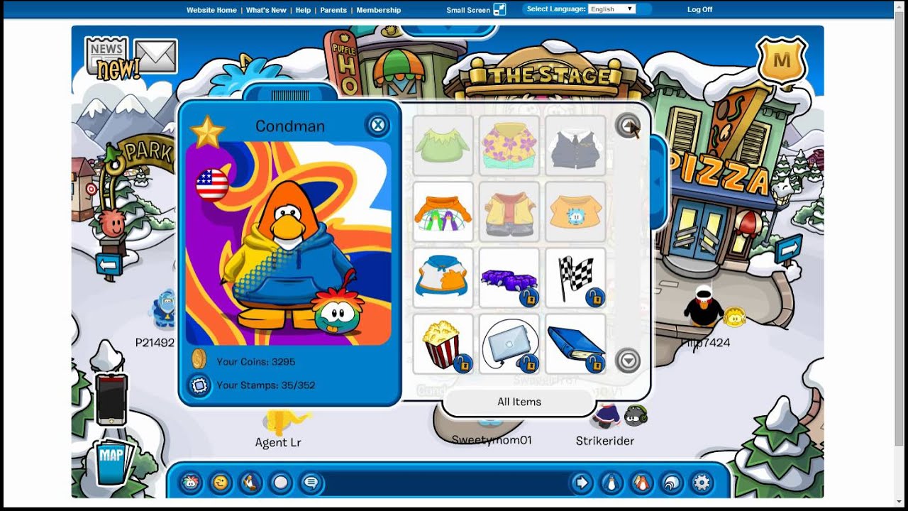 My clothes on club penguin YouTube
