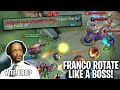 PROPER FRANCO ROTATION = EZ WIN! 😎 | FULL RANK GAMEPLAY + ROTATION GUIDE | WOLF XOTIC | MLBB