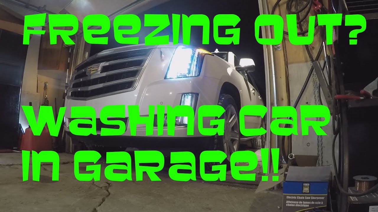 Using Paint Sprayer to Wash Car in Winter! YouTube