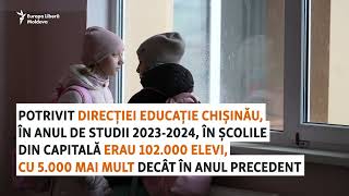 43 De Copii Într-O Clasă. Școlile Din Chișinău, Supraaglomerate