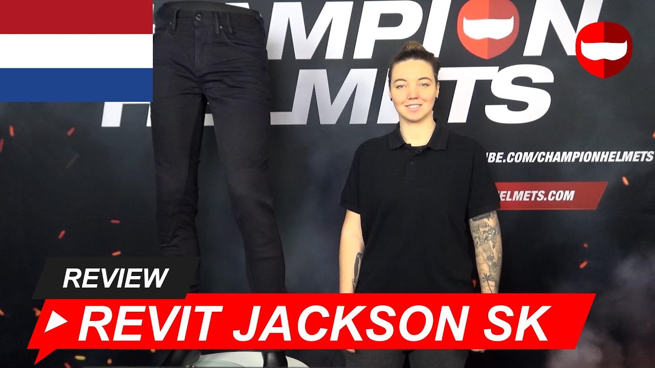 Jeans moto Rev'it Jackson 2 SK Nero L34