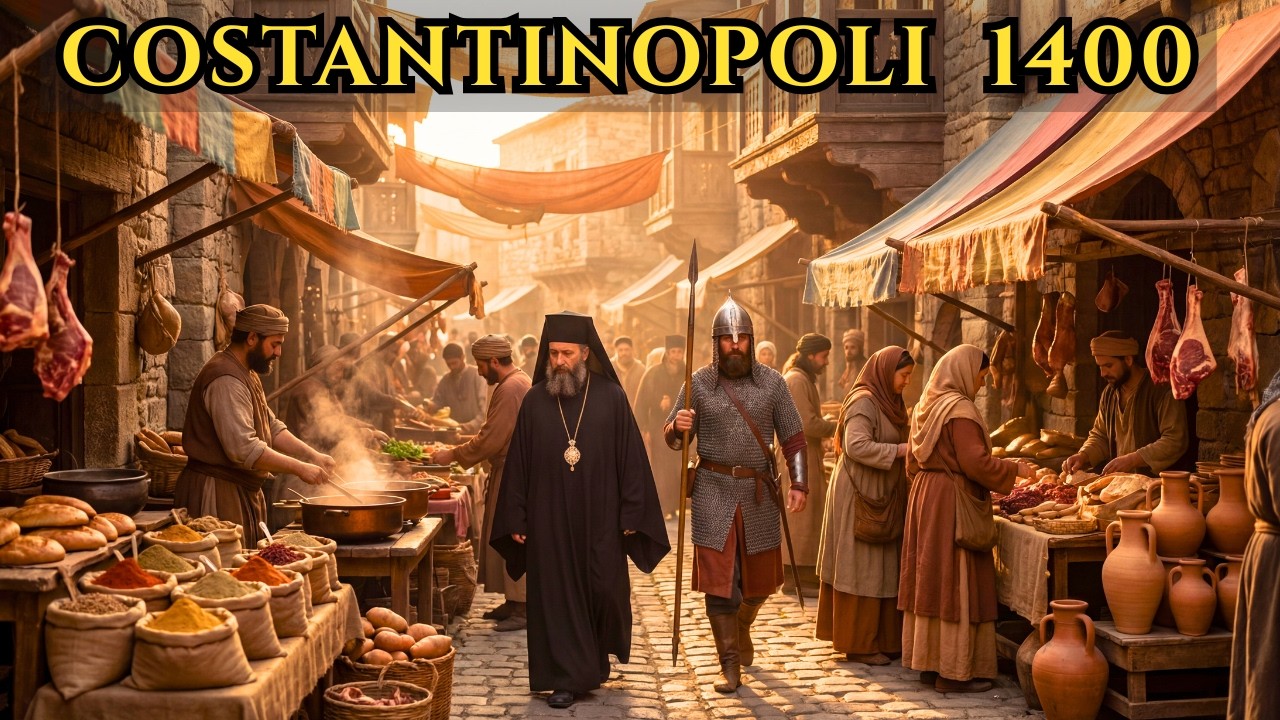 COSTANTINOPOLI NEL 1400 | LA CITTÀ CHE SI RIFIUTÒ DI CADERE (RICOSTRUZIONE AI)