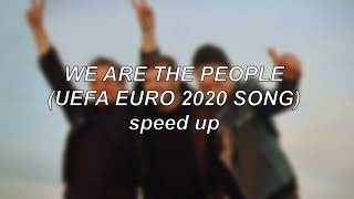 Martin Garrix ft. Bono & The Edge - We Are The People [UEFA EURO 2020 Song] | Speed Up Resimi