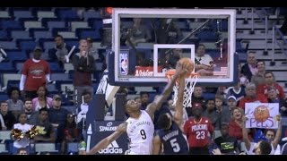 Terrence Jones Rejects Andrew Harrison Dunk Attempt 120516