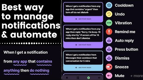 Buzzkill | The Best Way To Manage Notifications & Automate