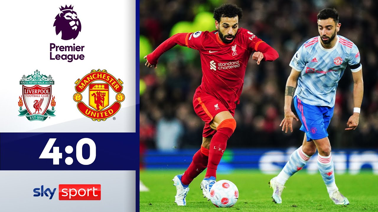 Reds spielen United an die Wand FC Liverpool - Manchester United 40 Highlights Premier League