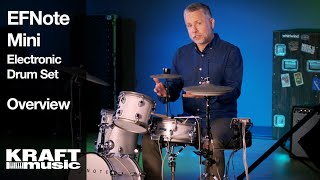 EFNote Mini Electronic Drum Kit - Overview by Kraft Music 1,273 views 3 weeks ago 6 minutes, 47 seconds