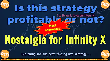 The ‘Nostalgia for Infinity X’ crypto trading bot strategy. Is it profitable or not?