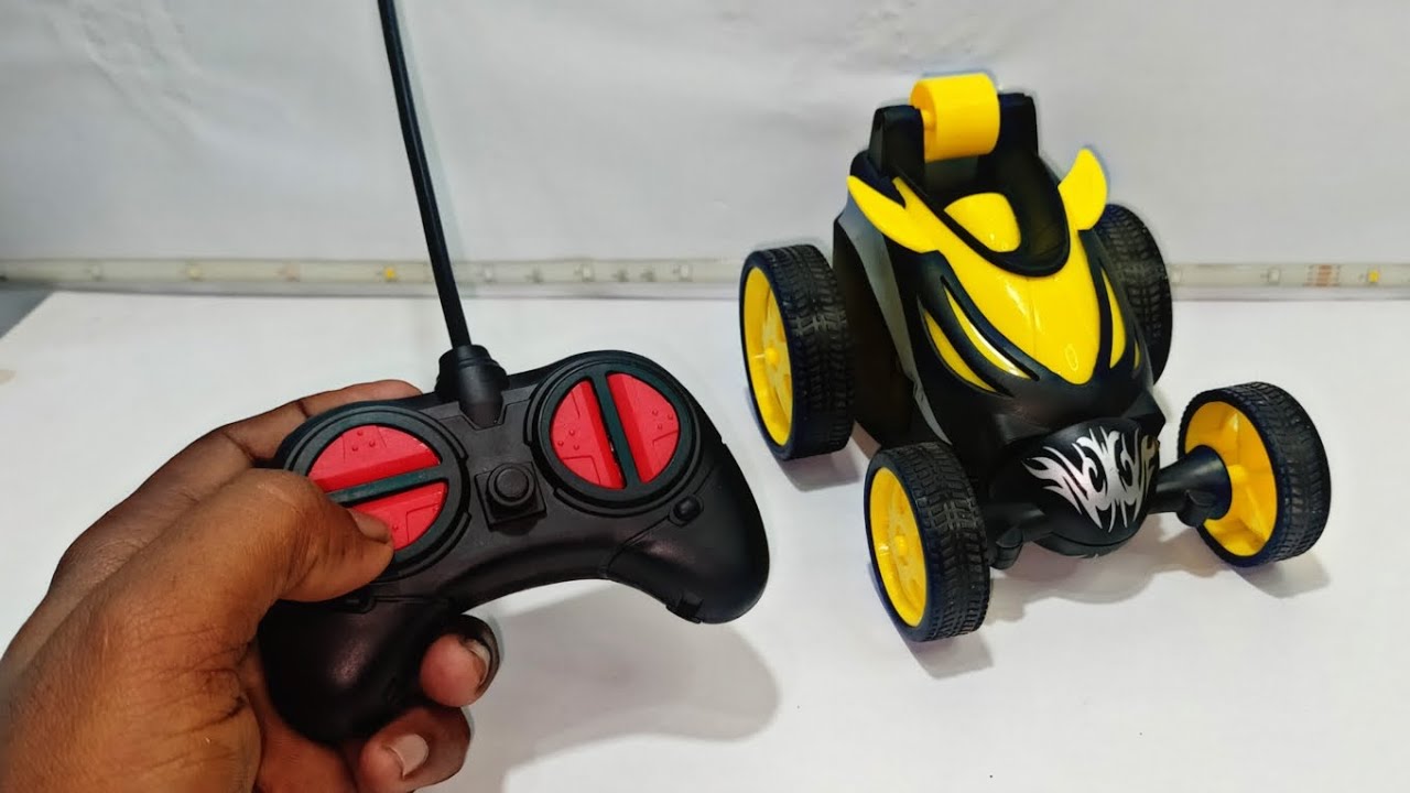 Remote control stunt car unboxing !! Remote control stunt car !! rc