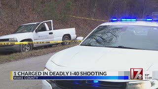 1 charged in Friday's deadly I-40 shooting in Wake County