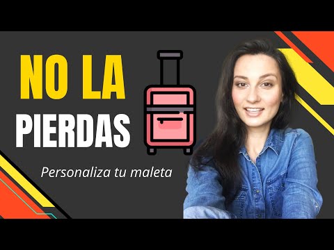 📣 10 formas de IDENTIFICAR tu valija / maleta (estampados, parches, forros)