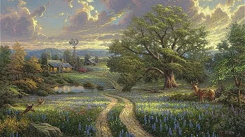 Country Living by Thomas Kinkade
