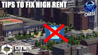 Cities Skylines 2 | Tips & Tricks to Help Fix High Rent in Your City