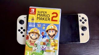 Super Mario Maker 2 Unboxing and Review