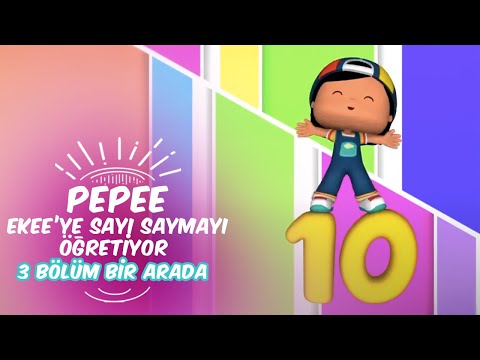 Pepee Ekee'ye Sayı Saymayı Öğretiyor - Leliko ve Pisi İle 3 Bölüm Bir Arada | Düşyeri