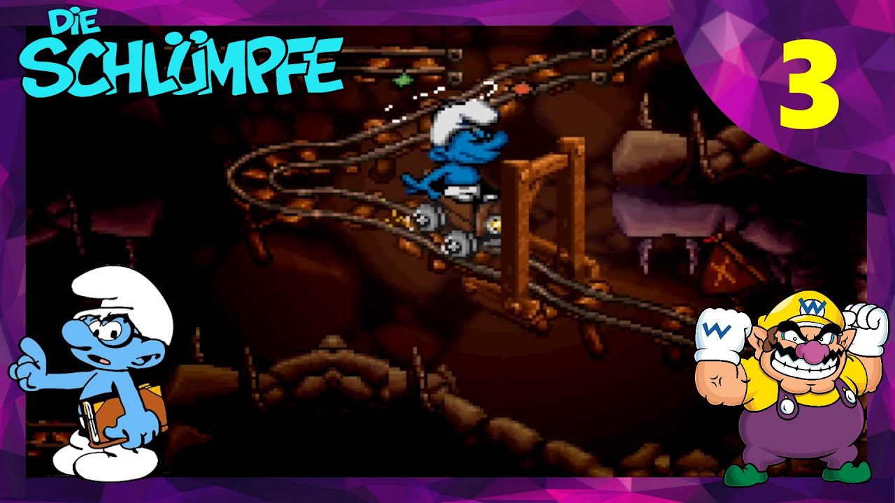 #03 - Erstes unfreiwilliges Game Over in der Mine // Die Schlümpfe (SNES)