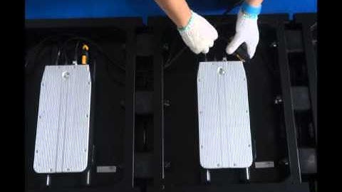 How to install LED dance floor with led display?