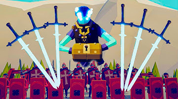 Giant Swordcaster Vs Every Team - Totally Accurate Battle Simulator TABS