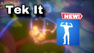 Fortnite Montage - Tek It ( Cafuné) *NEW MOONGAZER EMOTE*