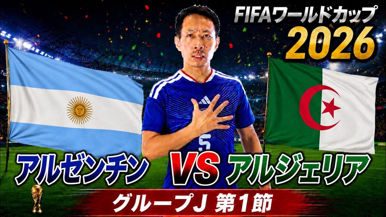 FIFA World Cup 26 ブレスレットアルゼンチンアルジェリア