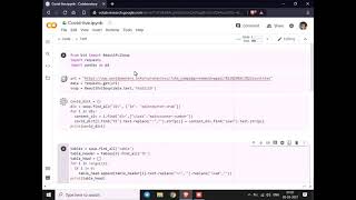 Extracting Covid-19 Data from worldometer website using python Webscraping.