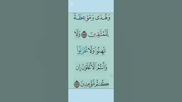 #القران_الكريم #سورة آل عمران اية 139/138 #مقاطع_دينية #تلاوة_خاشعة #duet #المصحف #دعاء #الرحمن #ذكر