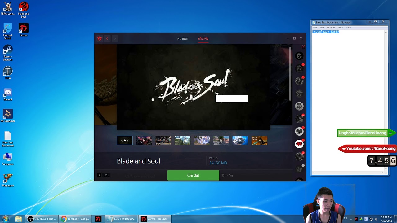 blade and soul thailand  2022 Update  [Hướng dẫn] Cách vào Blade \u0026 Soul Thái Lan mà không cần Fake IP!