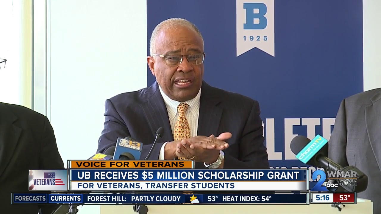 University Of Baltimore Receives 5 Million Scholarship Grant For