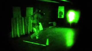 REDBACK ONE - CQB shooting with NVG's & Laser