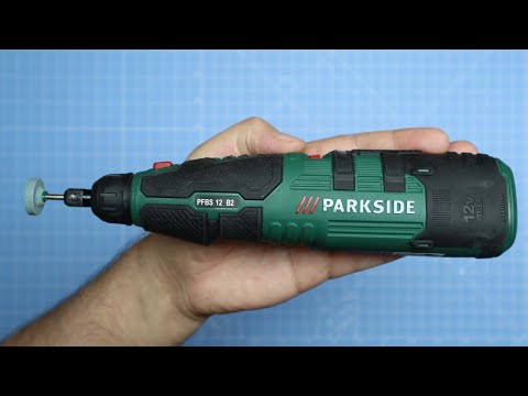 Аккумуляторный гравер Parkside PFBS 12 C6 (12 В (1,3 Ач), Германия), видео 1