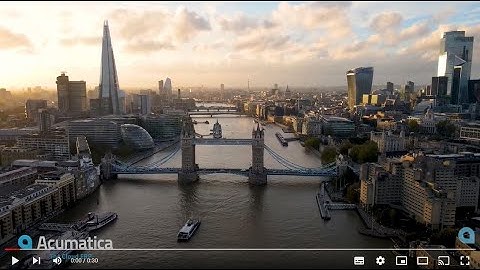 Acumatica, The Cloud ERP