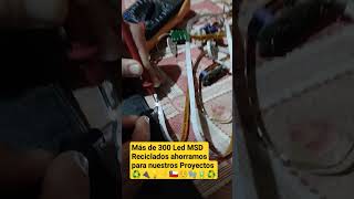 Sin Gastar dinero ya tenemos más de 300 LED SMD