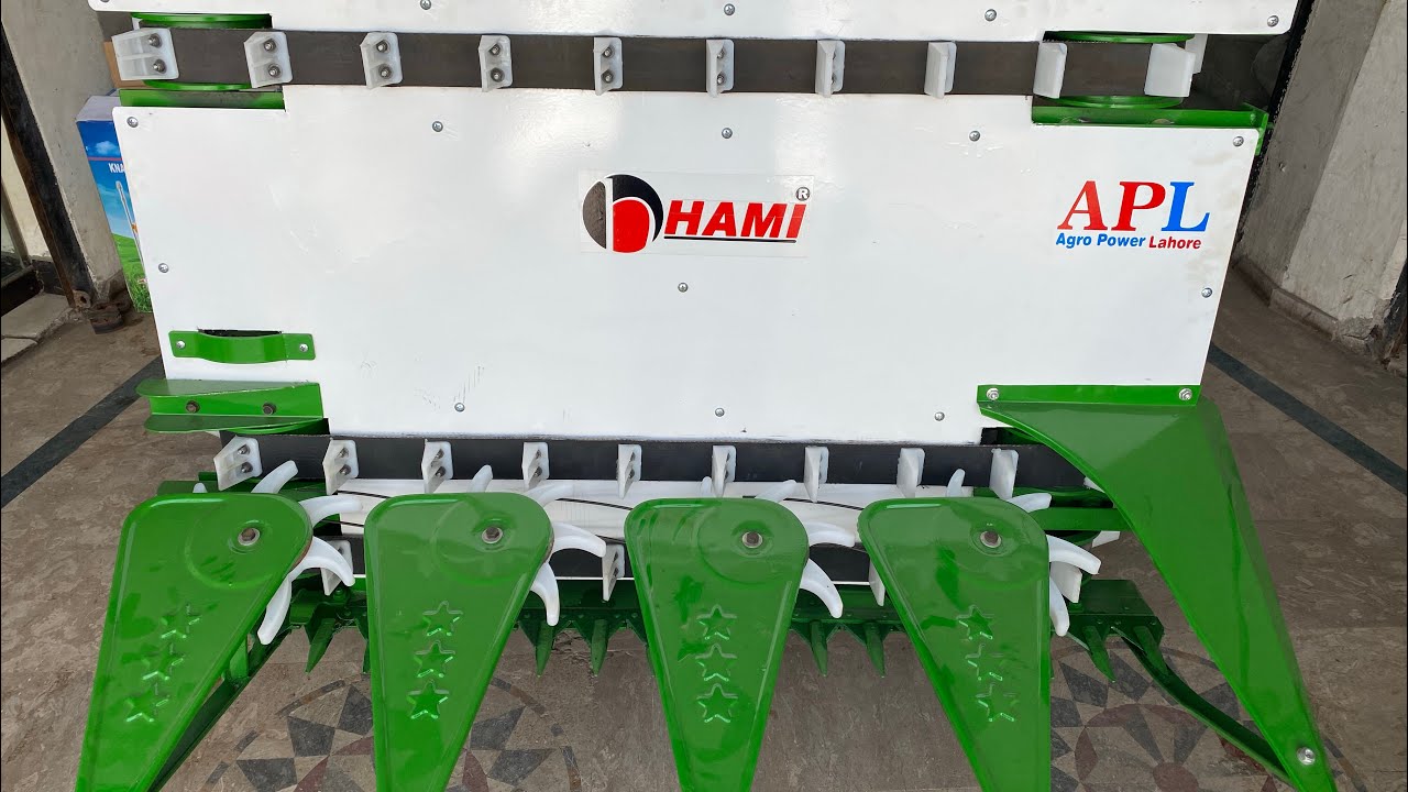 Pakistan Made 3 Wheels Reaper Machine - YouTube