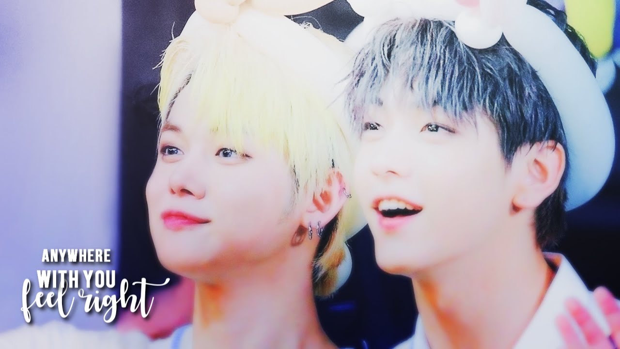 #yeonbin | Soobin ✘ Yeonjun » anywhere with you feels right 🌃
