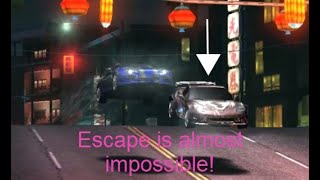 Cross Is IMPOSSIBLE to escape!| NFS Carbon Bountyhunter cross mod 2.0
