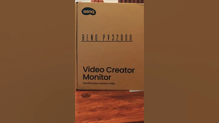 BENQ PV3200U UNBOXING-VIDEO CREATOR MONITOR || INDIA'S FIRST ||32INCH4K #benq #benqmonitor #unboxing