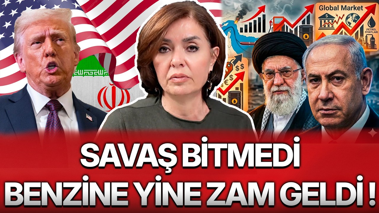 SAVAŞ BİTMEDİ, BENZİNE YİNE ZAM GELDİ !