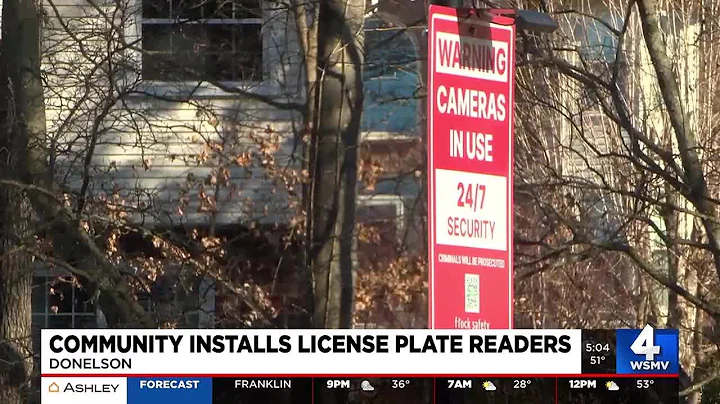 Donelson community installs license plate readers