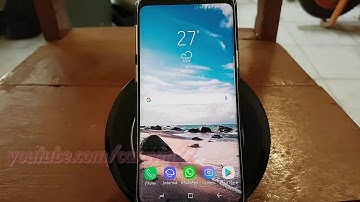 Samsung Galaxy S9 : How to Set Always on Edge Lighting (Android Oreo)