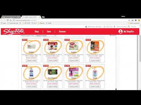 How to Add Digital Coupons to your Shoprite Price Plus Card