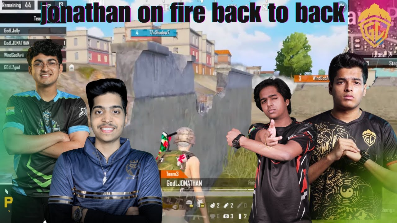 Jonathan on Fire 🔥| Godal vs Tx | Hydra vs Ds | #bgmi @iqooesports5550 ...