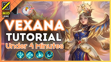 4-Minute Vexana Tutorial in the Mid Lane || (MLBB S37) 2025