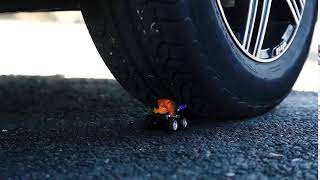 Crushing Crunchy & Soft Things by Car! EXPERIMENT: Car vs Monster Trucks Toys screenshot 5