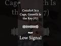 Sometimes fear is a direction not a warning. #podcastclips #shorts #shortvideo #mensmentalhealth