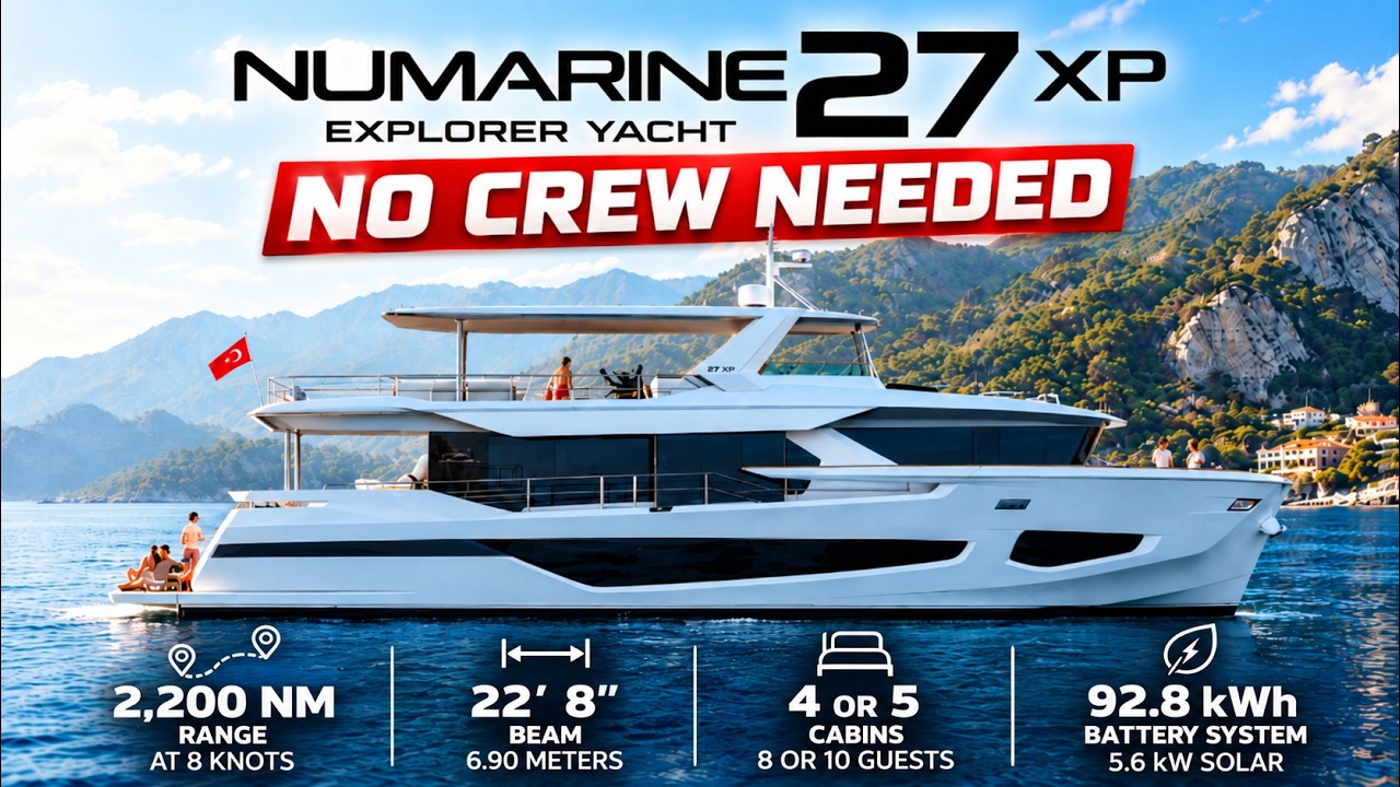 ⁣A Serious Explorer Built for Real Owners: Inside Hull #1 of the Numarine 27XP