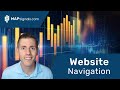 Website navigation  mapsignalscom