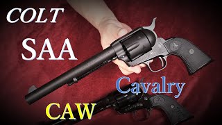 COLT S.A.A 2nd 7.5inch モデルガン / CAW & タナカ版スチールジュピター