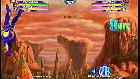 MvC2 Online (360): wolverine master (Storm/IM/Psy) vs Josh 360 (MSP) 3 .:4.2.10:.