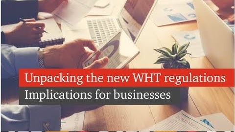 Withholding Tax Regulations Webinar