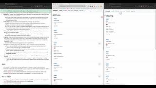 CS50's Web Programming: Project 4: network
